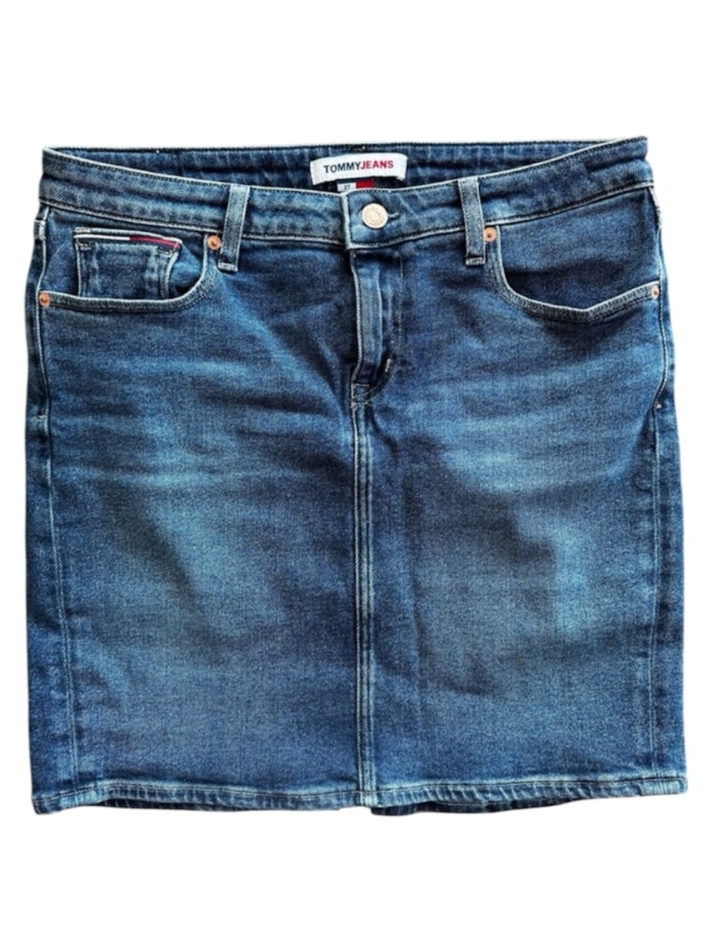Tommy Jeans Classic Denim Skirt | Size 27